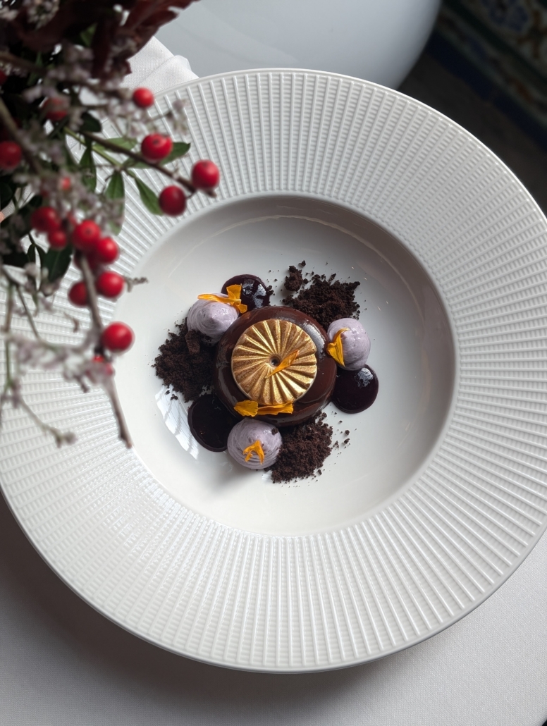 Postre en Los Rincones del Marqués Sevilla